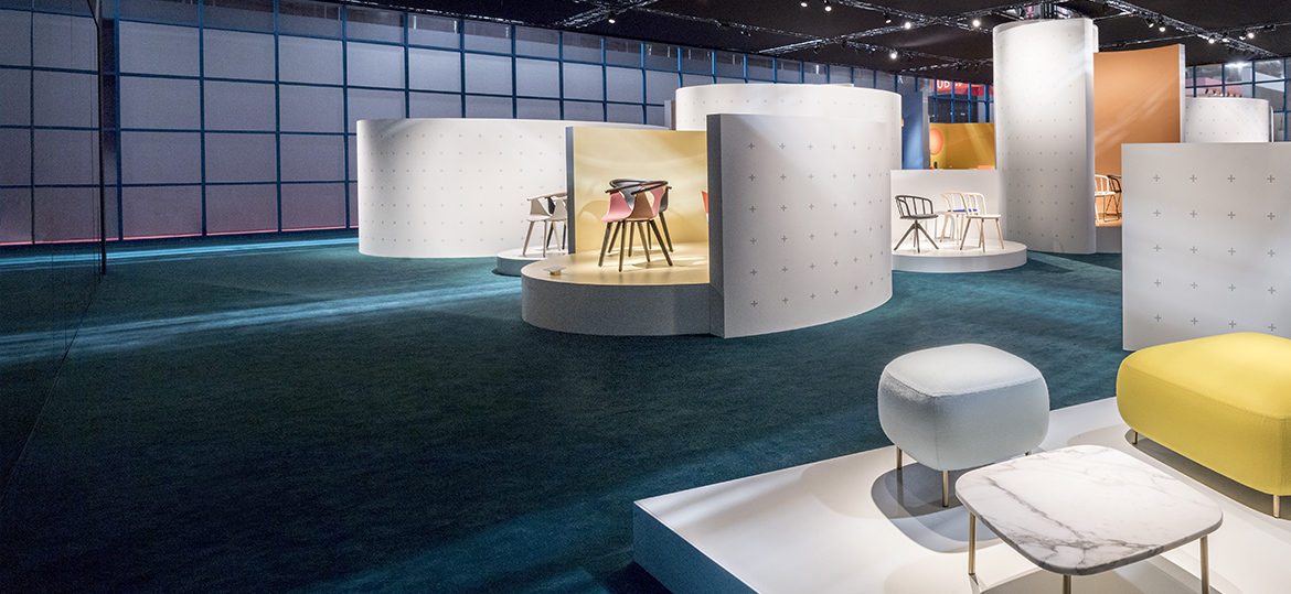 solid geometry, pedrali en el salone del mobile 2017